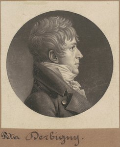 Pierre Auguste Charles Bourguignon Derbigny von Charles B. J. Févret de Saint Mémin