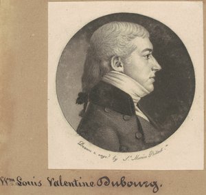 Pierre François DuBourg von Charles B. J. Févret de Saint Mémin