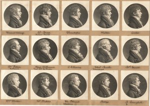 Saint-Mémin Sammlung von Porträts, Gruppe 27