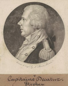 Stephen Decatur, Sr. von Charles B. J. Févret de Saint Mémin