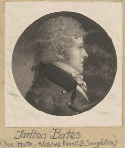Tarlton Bates von Charles B. J. Févret de Saint Mémin