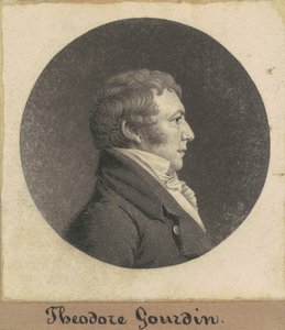Theodore Gourdin von Charles B. J. Févret de Saint Mémin