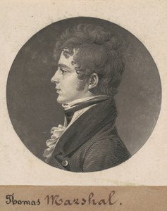 Thomas Marshall von Charles B. J. Févret de Saint Mémin