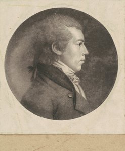 Unbekannter Mann von Charles B. J. Févret de Saint Mémin