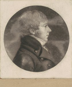 Unbekannter Mann von Charles B. J. Févret de Saint Mémin