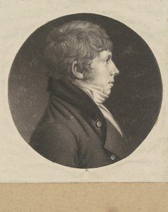 Unbekannter Mann von Charles B. J. Févret de Saint Mémin