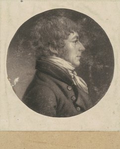 Unbekannter Mann von Charles B. J. Févret de Saint Mémin