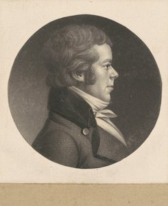 Unbekannter Mann von Charles B. J. Févret de Saint Mémin