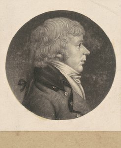 Unbekannter Mann von Charles B. J. Févret de Saint Mémin