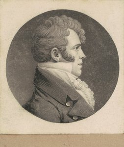 Unbekannter Mann von Charles B. J. Févret de Saint Mémin