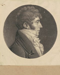 Unbekannter Mann von Charles B. J. Févret de Saint Mémin
