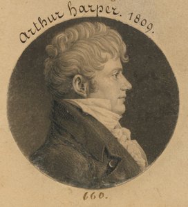 Arthur Harper von Charles Balthazar Julien Févret de Saint-Mémin