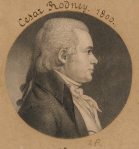 Caesar Augustus Rodney von Charles Balthazar Julien Févret de Saint-Mémin