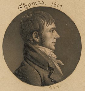 David Thomas von Charles Balthazar Julien Févret de Saint-Mémin