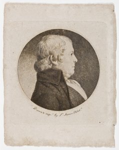 Paul Revere von Charles Balthazar Julien Févret de Saint Mémin