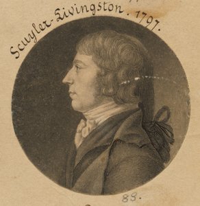 Peter Schuyler Livingston von Charles Balthazar Julien Févret de Saint-Mémin