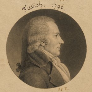 Möglicherweise Tavish oder John McTavish von Charles Balthazar Julien Févret de Saint-Mémin
