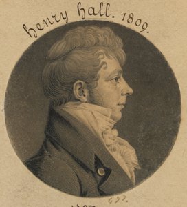 Möglicherweise Henry Hall oder Sutton Hall von Charles Balthazar Julien Févret de Saint-Mémin