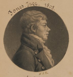Walter Jones von Charles Balthazar Julien Févret de Saint-Mémin