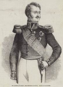 Seine Kaiserliche Majestät, der Kaiser von Russland von Charles Baugniet