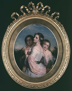 Drei Schönheiten, ca. 1845