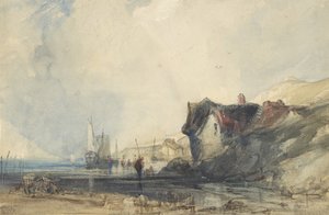 Blick auf die Küste bei Deal, ca. 1846