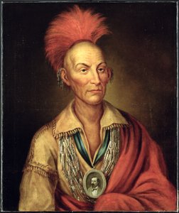 Porträt von Black Hawk (1767-1838) von Homer Henderson ca. 1870