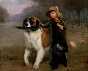 Off to School von Charles Burton Barber
