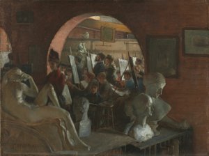 Eine Nische in der Kunststudentenliga, 1888
