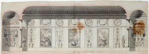 Inneneinrichtung des Katharinenpalastes, Zarskoje Selo, Russland, 1780er Jahre von Charles Cameron