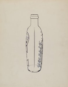 Likörflasche von Charles Caseau