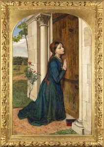 Die fromme Kindheit der Heiligen Elisabeth von Ungarn, 1852 von Charles Collins