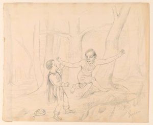Szene aus Scott von Charles Cromwell Ingham