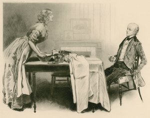Dick Swiveller und die Markgräfin von Charles Dana Gibson