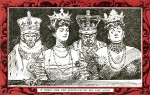 Wenn Frauen wie Königinnen aussehen, warum nicht Männer wie Könige von Charles Dana Gibson