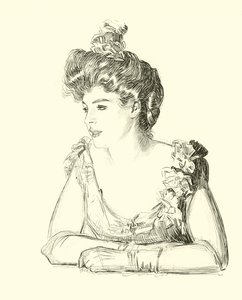 Illustration für Die Gesellschaftsleiter von Charles Dana Gibson