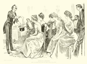 Illustration für Die Gesellschaftsleiter von Charles Dana Gibson