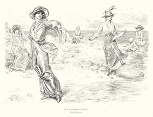 Unsere unerforschte Küste, sehr gefährlich von Charles Dana Gibson
