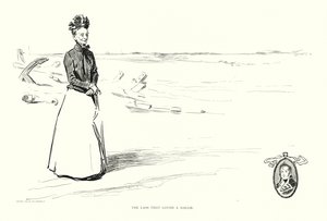 Das Mädchen, das einen Seemann liebte von Charles Dana Gibson