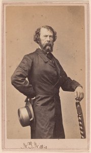 Nathaniel Parker Willis von Charles DeForest Fredricks