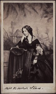 Porträt von Harriet Beecher Stowe 1811-1896, ca. 1860 von Charles DeForest Fredricks