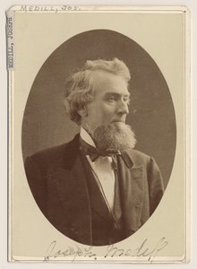 Porträt von Joseph Medill, ca. 1876 von Charles Delevan Mosher