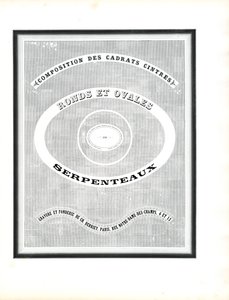 Konzentrische Rahmenelemente für Zertifikate von Charles Derriey