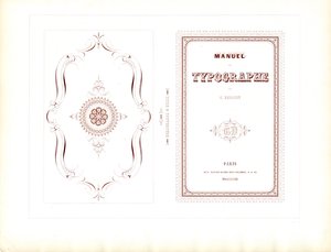 Designmuster für typografische Titelseiten von Charles Derriey