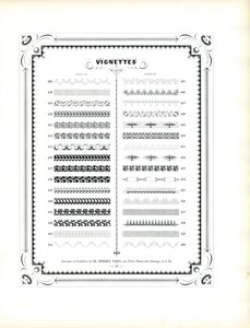 Zierleisten und Vignetten, Corps 20 (Fortsetzung)