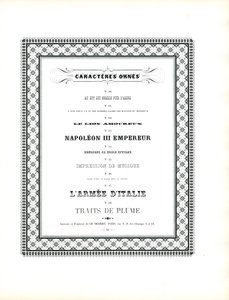 Ornamentale Schriftarten mit dekorativem Rahmen