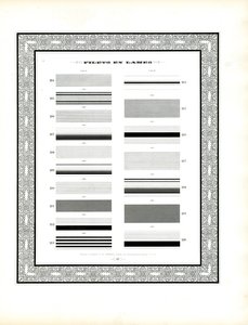Typografische Linienelemente - Filets en Lames, Dritte Serie von Charles Derriey