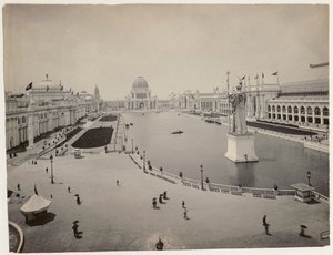 Ehrenhof auf der Weltausstellung in Chicago, 1893