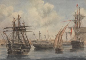Der Hafen, Alexandria von Charles Dyce