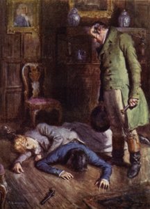 Illustration für Der Amateur Gentleman von Jeffery Farnol von Charles Edmund (after) Brock